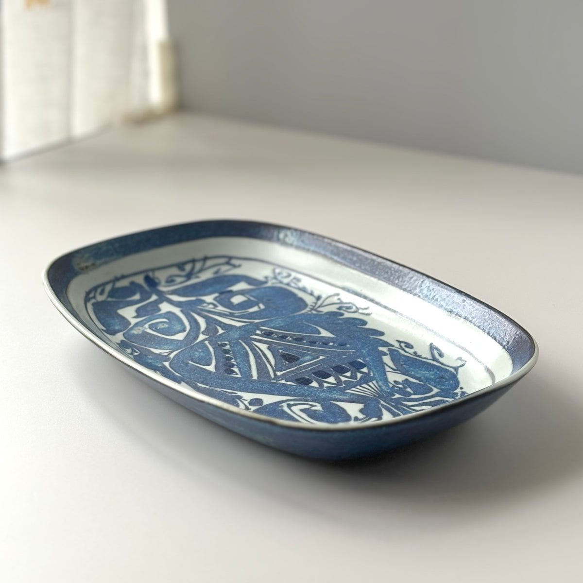 Royal copenhagen （ロイヤルコペンハーゲン） Tenera （テネラ）serving dish │ 北欧ヴィンテージ デンマーク 食器 プレート 陶磁器