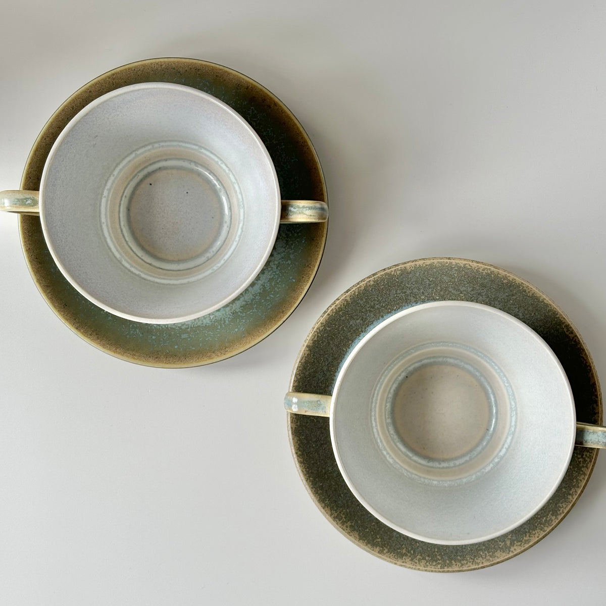 Knabstrup （ナブストラップ ） soup cup saucer │ 北欧ヴィンテージ デンマーク 食器 スープカップ 陶磁器