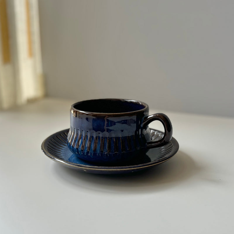 Gefle （ゲフレ） Kosmos（コスモス）tea cup saucer │ 北欧 スウェーデン ヴィンテージ ティーカップ 陶磁器