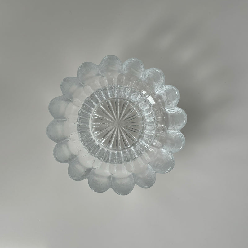 Bergdala （ベルグダラ） flower candle holder │ 北欧 スウェーデン ヴィンテージ キャンドルホルダー ガラス