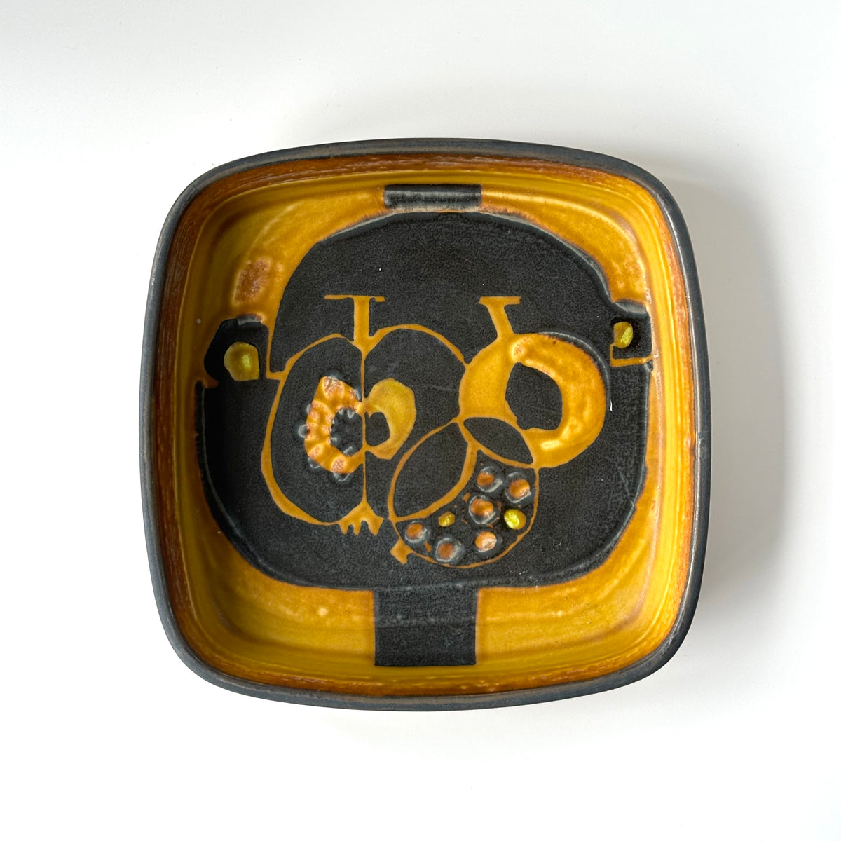 Royal copenhagen （ロイヤルコペンハーゲン） Baca （バッカ） plate apple 2883 JG │ 北欧ヴィンテージ デンマーク 食器 陶磁器