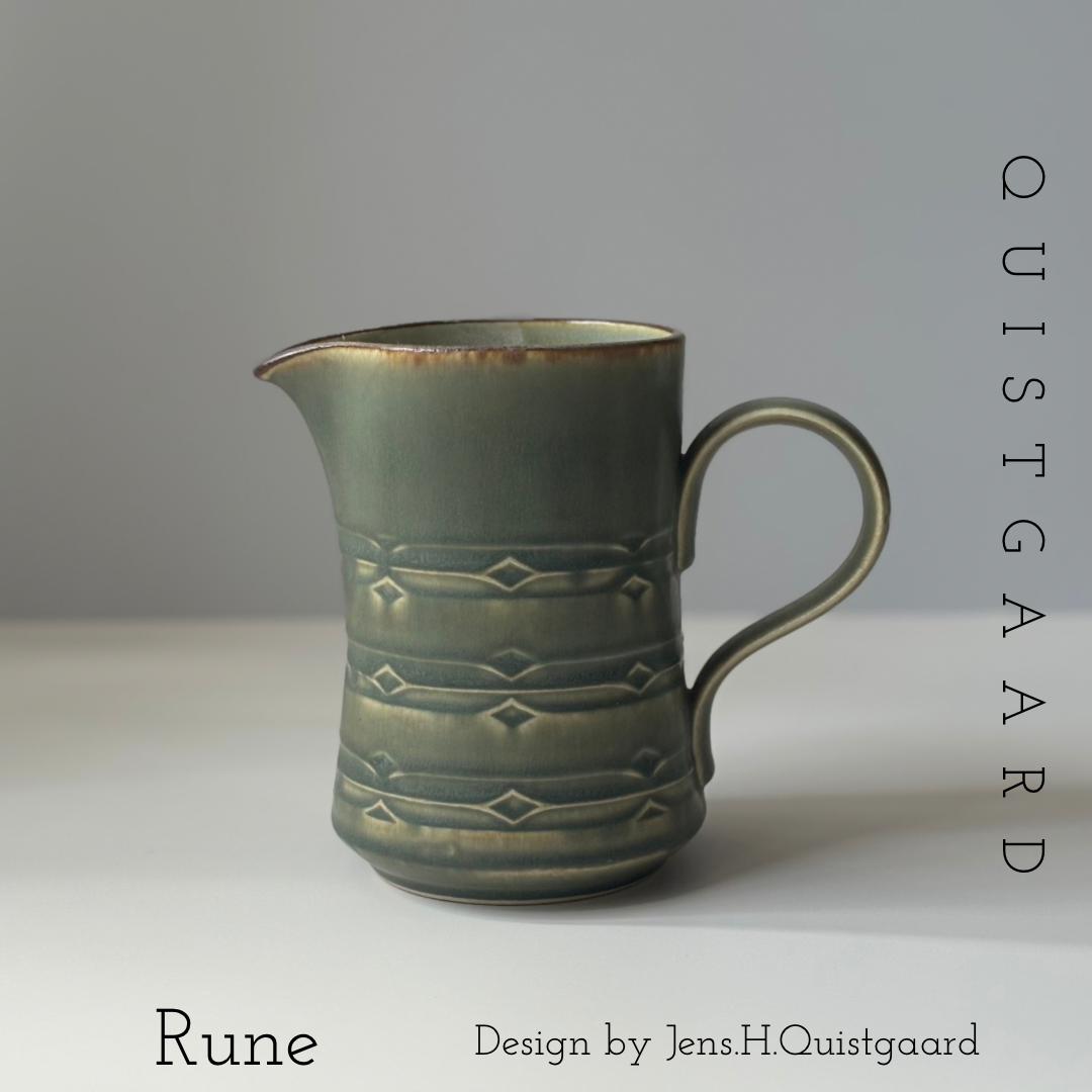 Jens.H.Quistgaard （イェンス・クイストゴー） Rune （ルーン） large jag │ 北欧ヴィンテージ デンマーク 食器 ジャグ 陶磁器