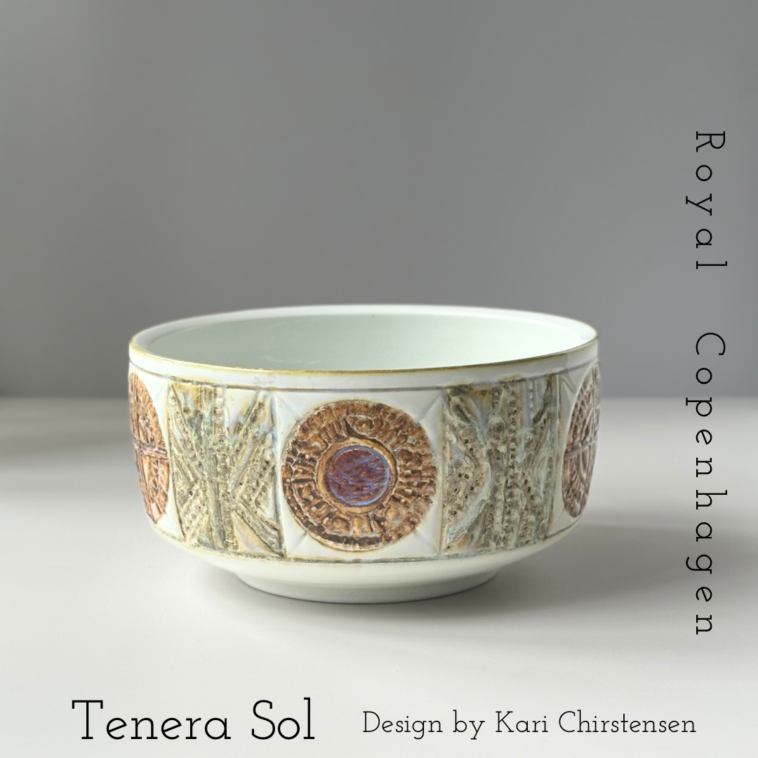 Royal copenhagen （ロイヤルコペンハーゲン） Tenera （テネラ） Sol bowl │ 北欧ヴィンテージ デンマーク 食器 ボウル 陶磁器