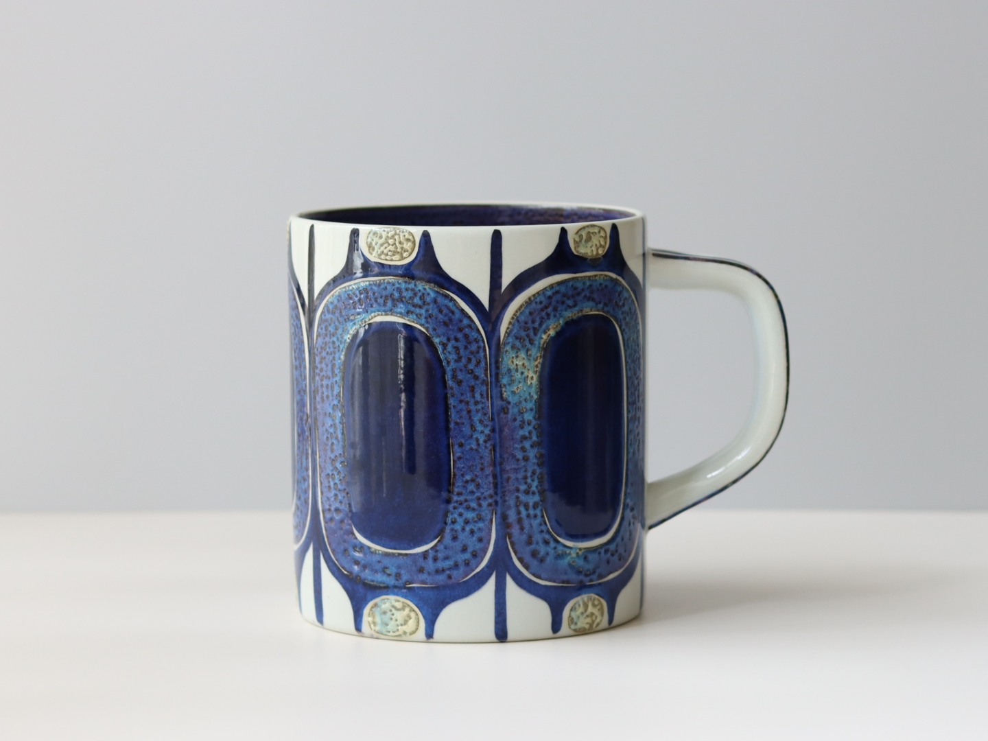 Royal copenhagen （ロイヤルコペンハーゲン） Tenera （テネラ）large mug ILK │ 北欧ヴィンテージ デンマーク 食器 ビアマグ 陶磁器