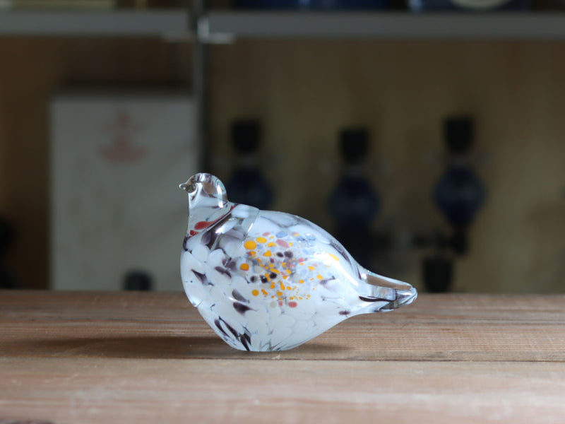 Kauni Design Denmark（カウニ） オブジェ ガラス バード ｜ 北欧ヴィンテージ デンマーク