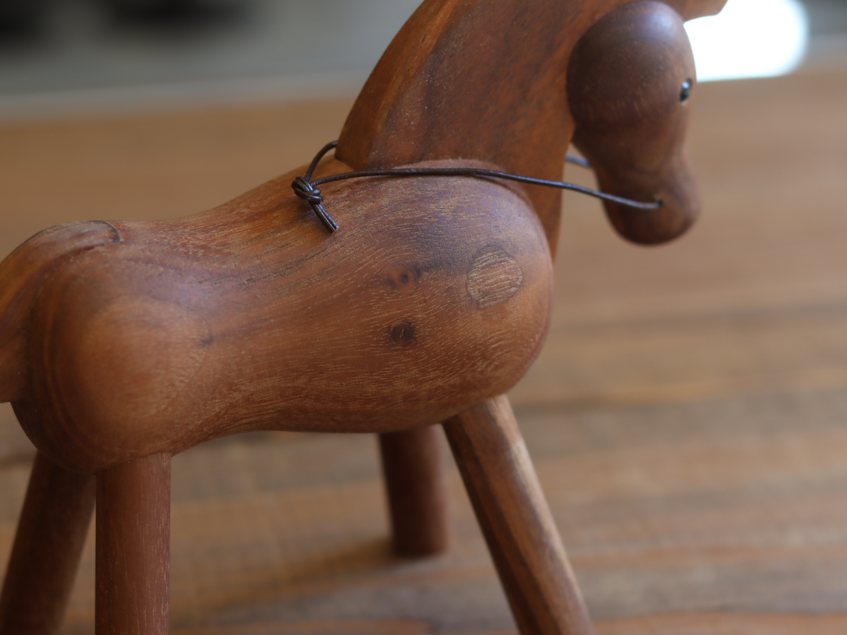 Kay Bojesen Horse Wooden Figure Walnut｜DENMARK