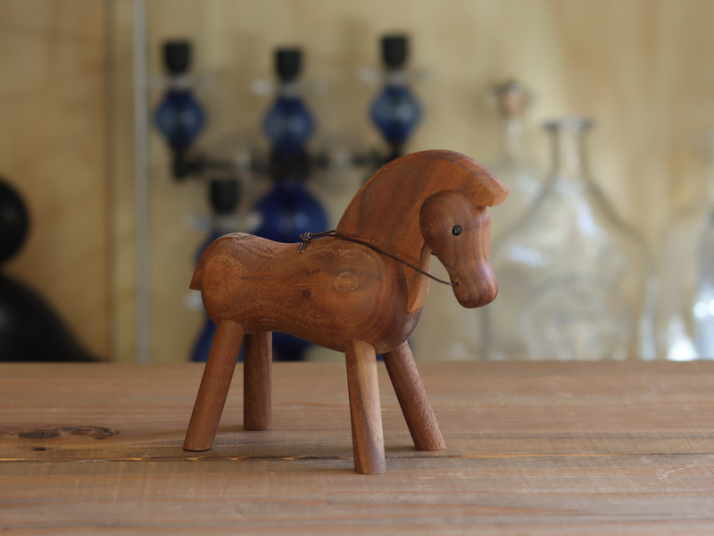 Kay Bojesen Horse Wooden Figure Walnut｜DENMARK