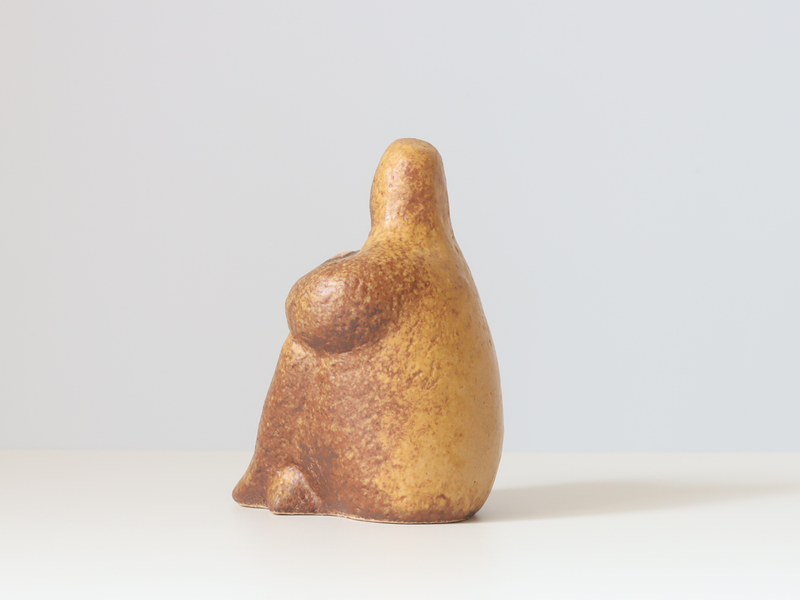 Gustavsberg（グスタフスベリ） 座る女性 オブジェ 200体限定 / Lisa Larson｜ 北欧ヴィンテージ スウェーデン