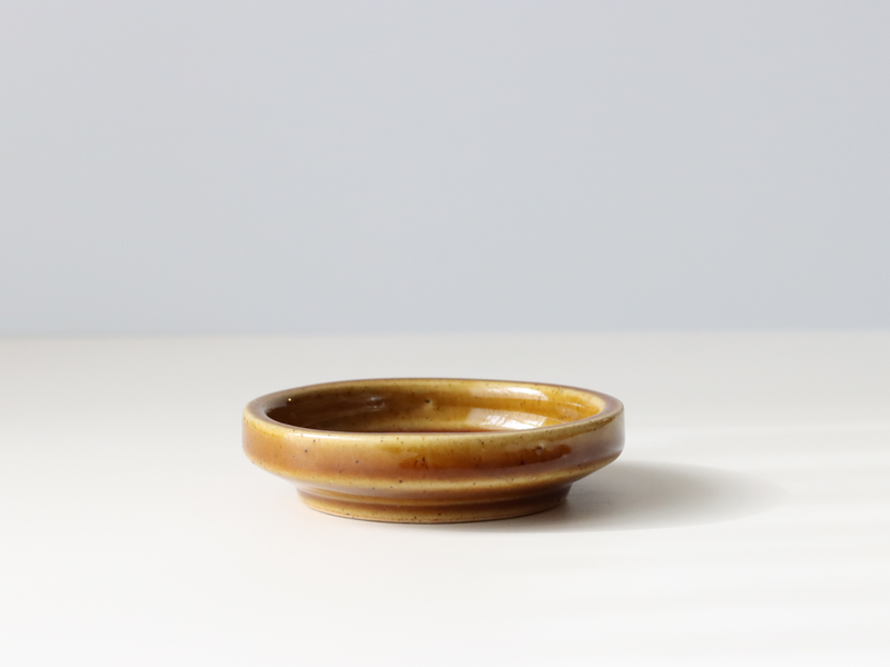 Michael Andersen&son （マイケル・アンダーセン） ashtray brown  │ 北欧ヴィンテージ デンマーク 食器 アッシュトレイ 陶磁器