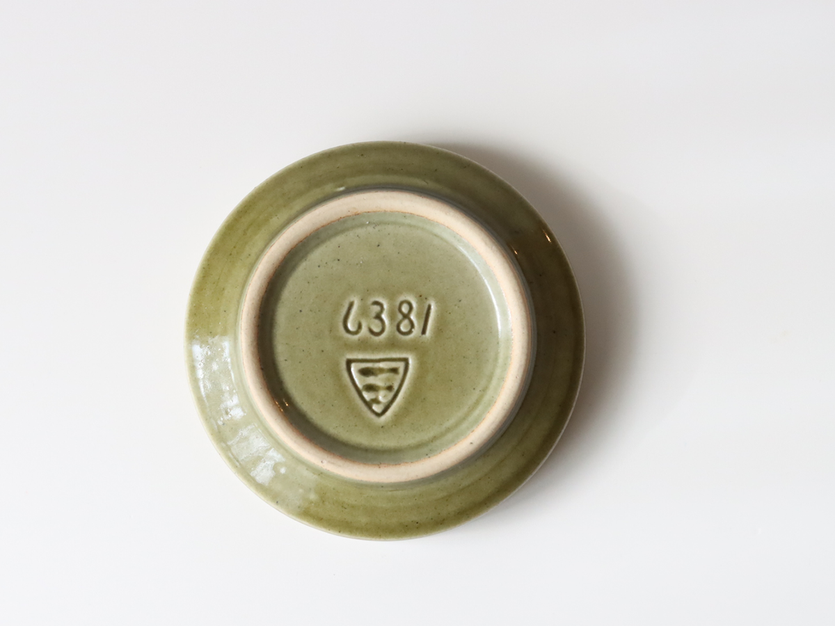 Michael Andersen&son （マイケル・アンダーセン） ashtray green  │ 北欧ヴィンテージ デンマーク 食器 アッシュトレイ 陶磁器