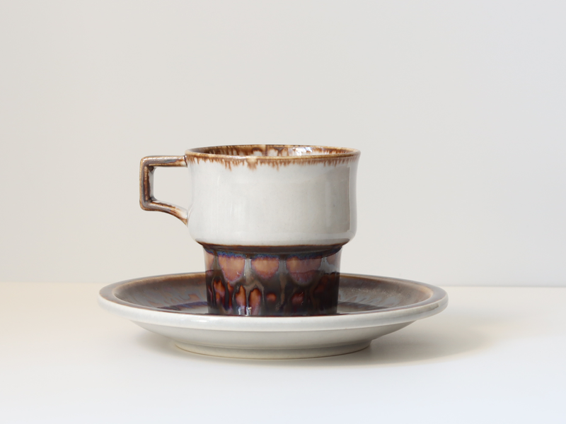 Jens.H.Quistgaard（イェンス・クイストゴー） Mexico コーヒーカップ＆ソーサー ｜ 北欧ヴィンテージ デンマーク