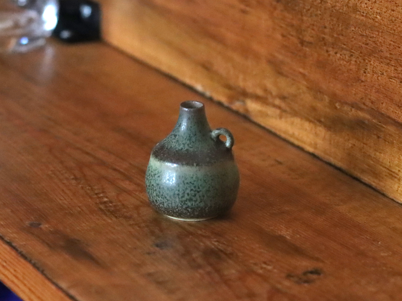 Rörstrand（ロールストランド） Carl Harry Stålhane （カール・ハリー・スタルハン） miniature handle vase model.1 H4.5cm │ 北欧 スウェーデン ヴィンテージ 陶磁器 ミニチュア 一輪挿し 花瓶