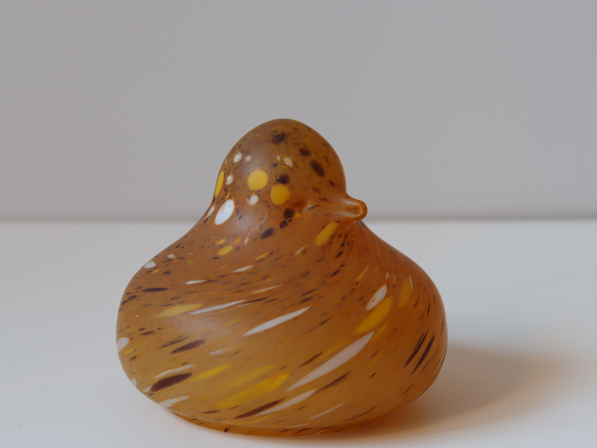 Boda（ボダ） Bird ガラスバード オブジェ Sサイズ 2226 / Monica Backström ｜ 北欧ヴィンテージ スウェーデン