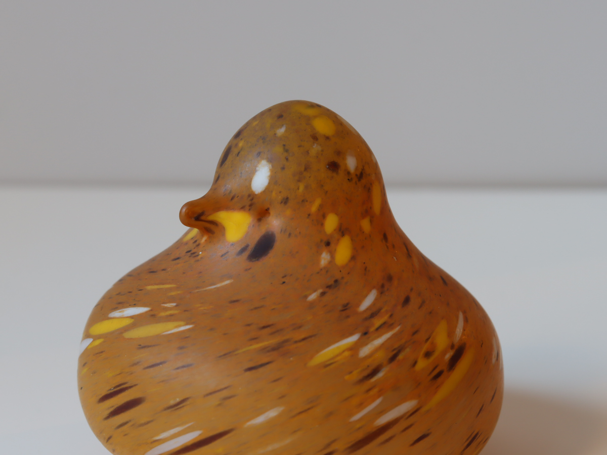 Boda（ボダ） Bird ガラスバード オブジェ Sサイズ 2226 / Monica Backström ｜ 北欧ヴィンテージ スウェーデン