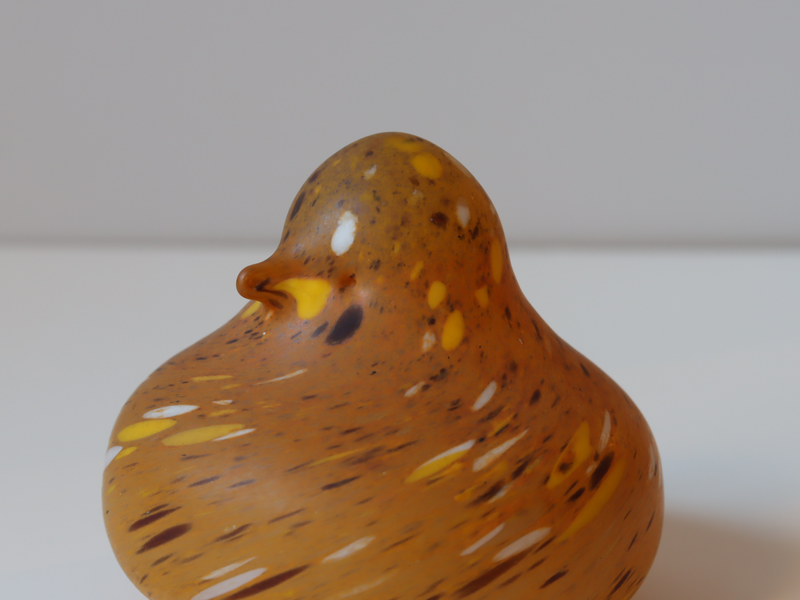 Boda（ボダ） Bird ガラスバード オブジェ Sサイズ 2226 / Monica Backström ｜ 北欧ヴィンテージ スウェーデン