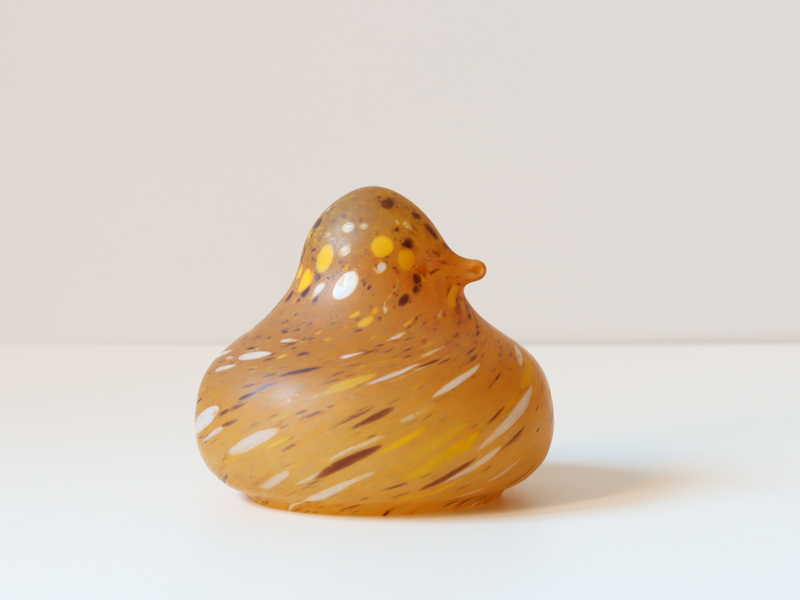 Boda（ボダ） Bird ガラスバード オブジェ Sサイズ 2226 / Monica Backström ｜ 北欧ヴィンテージ スウェーデン