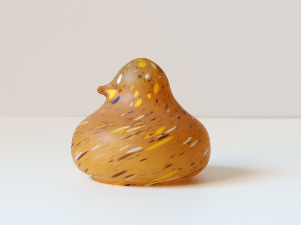 Boda（ボダ） Bird ガラスバード オブジェ Sサイズ 2226 / Monica Backström ｜ 北欧ヴィンテージ スウェーデン