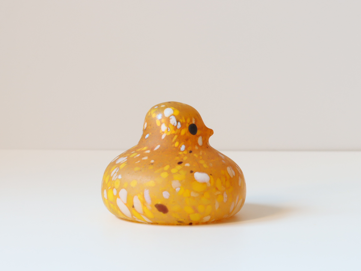 Boda（ボダ） Bird ガラスバード オブジェ Sサイズ 2225 / Monica Backström ｜ 北欧ヴィンテージ スウェーデン