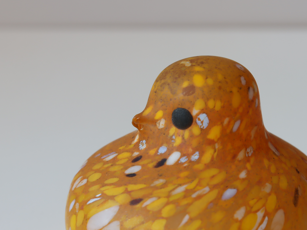 Boda（ボダ） Bird ガラスバード オブジェ Sサイズ 2225 / Monica Backström ｜ 北欧ヴィンテージ スウェーデン