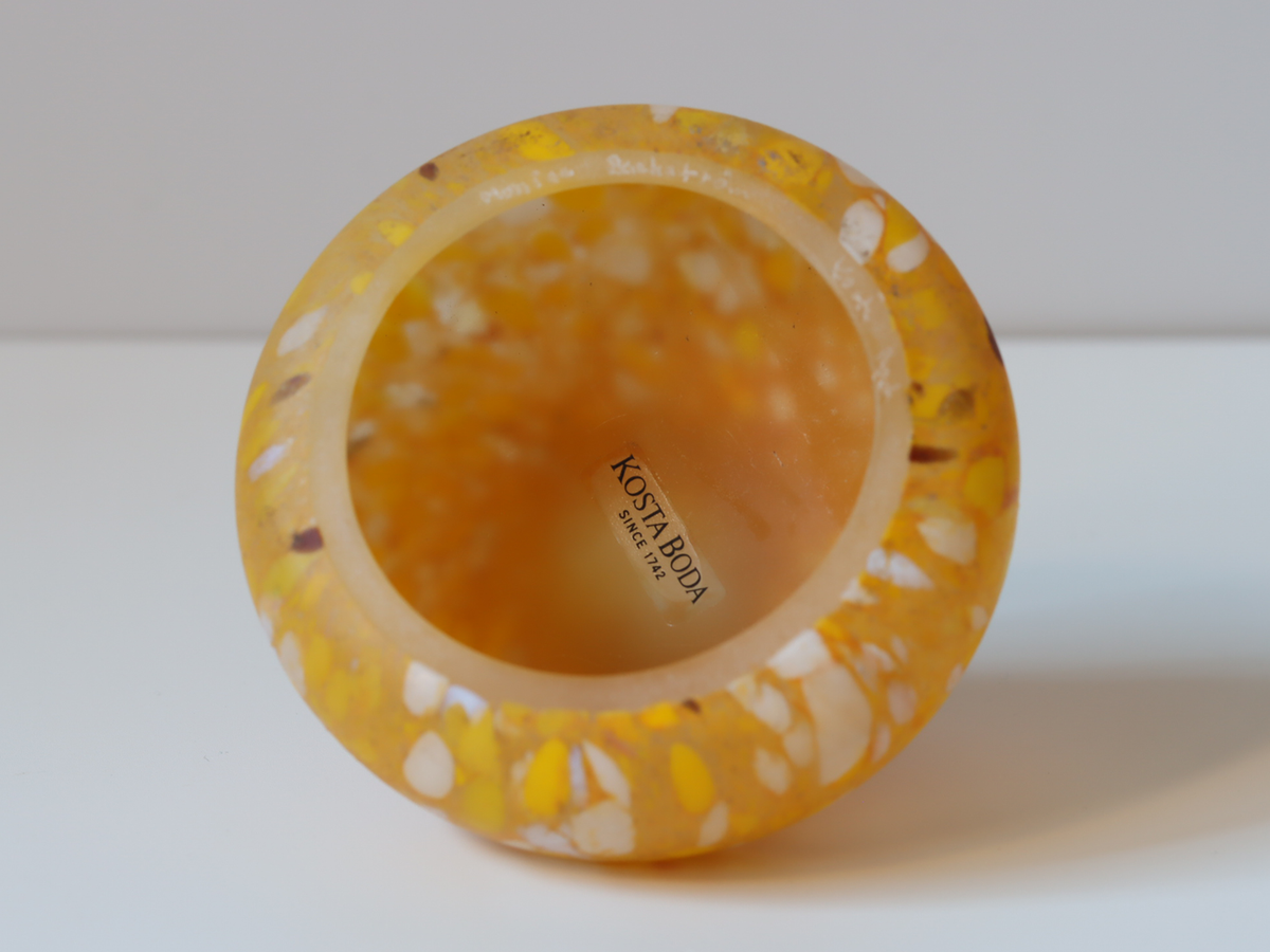 Boda（ボダ） Bird ガラスバード オブジェ Sサイズ 2225 / Monica Backström ｜ 北欧ヴィンテージ スウェーデン