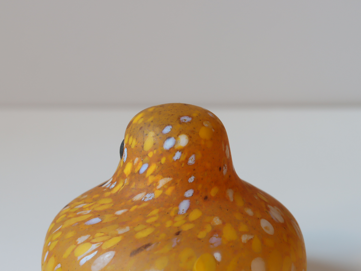 Boda（ボダ） Bird ガラスバード オブジェ Sサイズ 2225 / Monica Backström ｜ 北欧ヴィンテージ スウェーデン