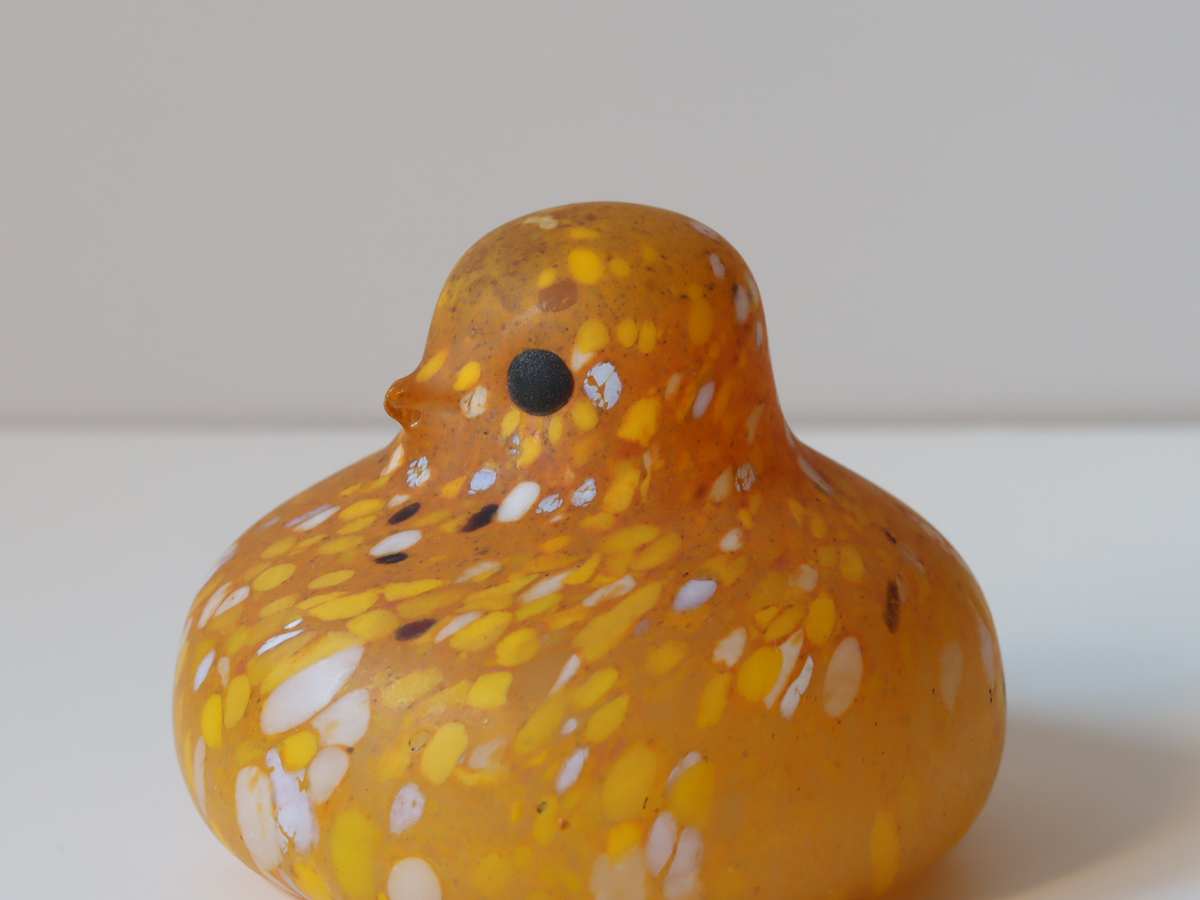 Boda（ボダ） Bird ガラスバード オブジェ Sサイズ 2225 / Monica Backström ｜ 北欧ヴィンテージ スウェーデン