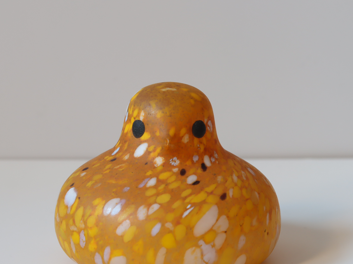 Boda（ボダ） Bird ガラスバード オブジェ Sサイズ 2225 / Monica Backström ｜ 北欧ヴィンテージ スウェーデン