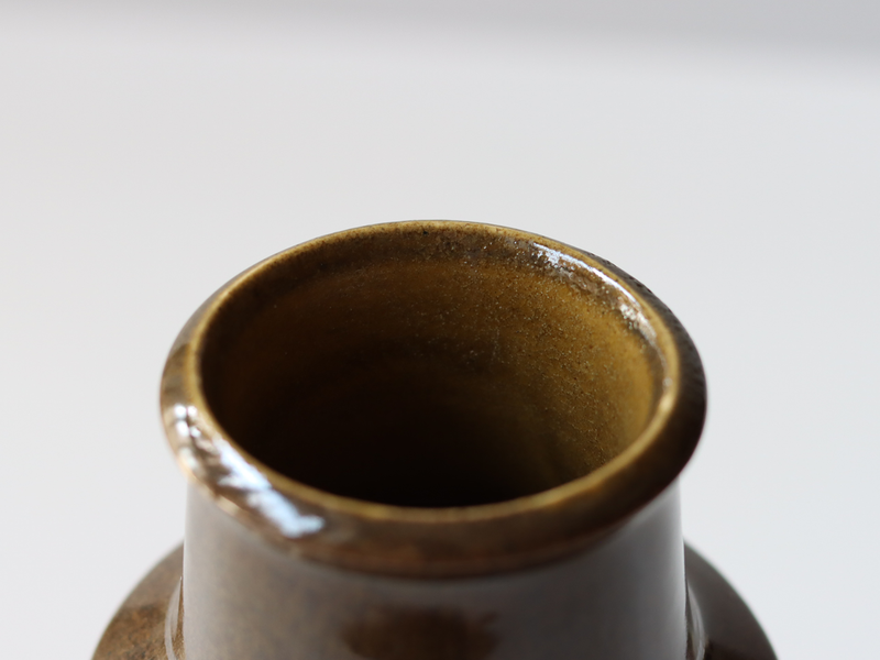 Michael Andersen&son （マイケル・アンダーセン） vase large dark brown 1766 │ 北欧ヴィンテージ デンマーク 花瓶 陶磁器