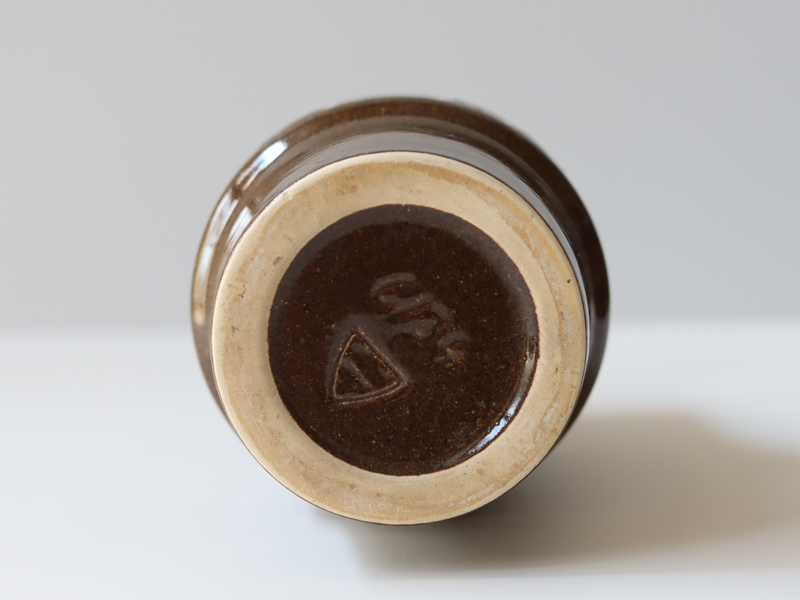 Michael Andersen&son （マイケル・アンダーセン） vase large dark brown 1766 │ 北欧ヴィンテージ デンマーク 花瓶 陶磁器