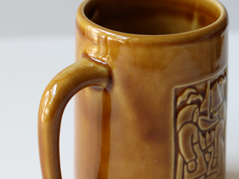 Michael Andersen&son （マイケル・アンダーセン） mug brown │ 北欧ヴィンテージ デンマーク 食器 マグカップ 陶磁器