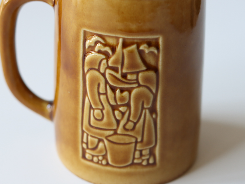 Michael Andersen&son （マイケル・アンダーセン） mug brown │ 北欧ヴィンテージ デンマーク 食器 マグカップ 陶磁器