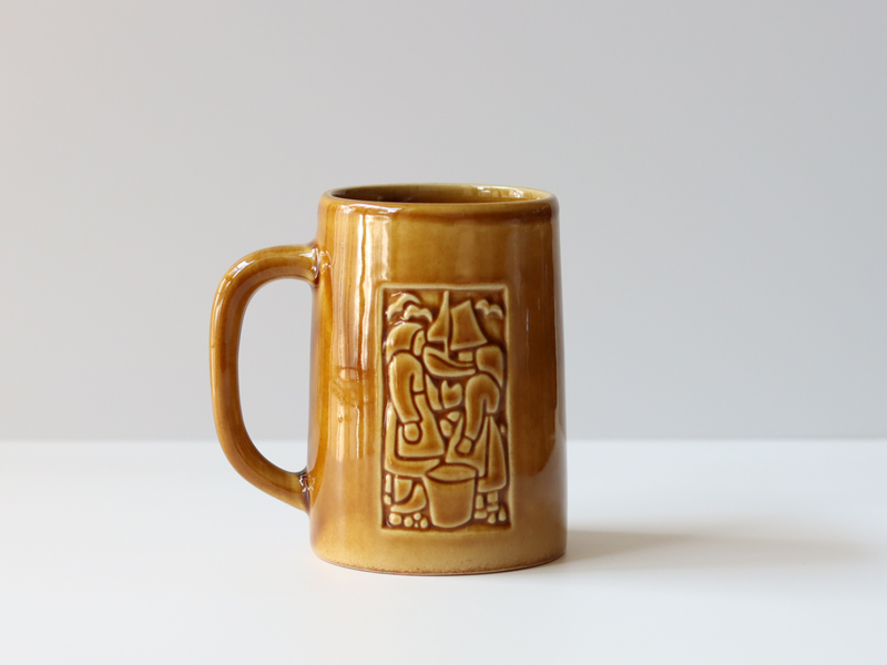 Michael Andersen&son （マイケル・アンダーセン） mug brown │ 北欧ヴィンテージ デンマーク 食器 マグカップ 陶磁器