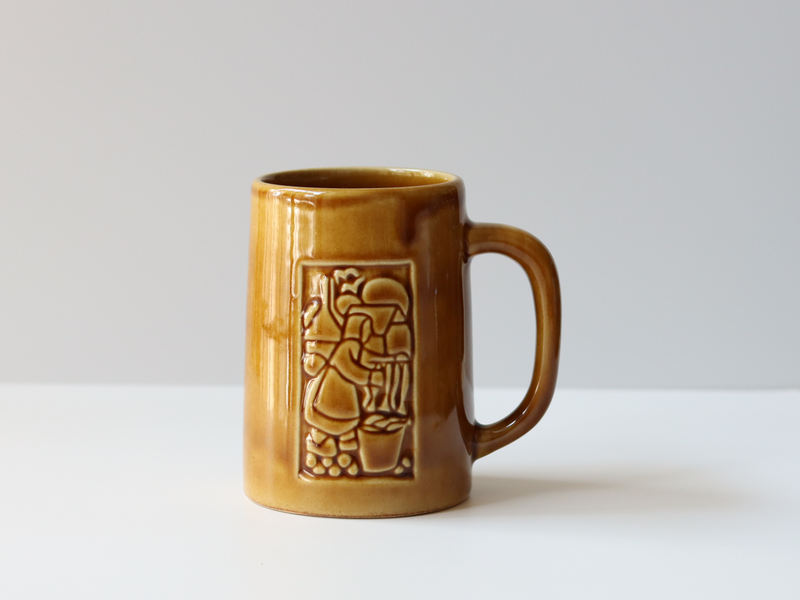 Michael Andersen&son （マイケル・アンダーセン） mug brown │ 北欧ヴィンテージ デンマーク 食器 マグカップ 陶磁器