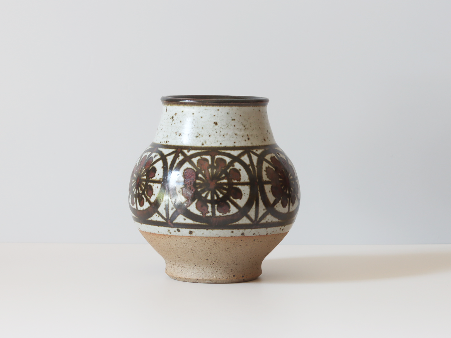 Michael Andersen & Søn（マイケル・アンダーセン） フラワーベース グレー / Marianne Starck ｜ 北欧ヴィンテージ デンマーク