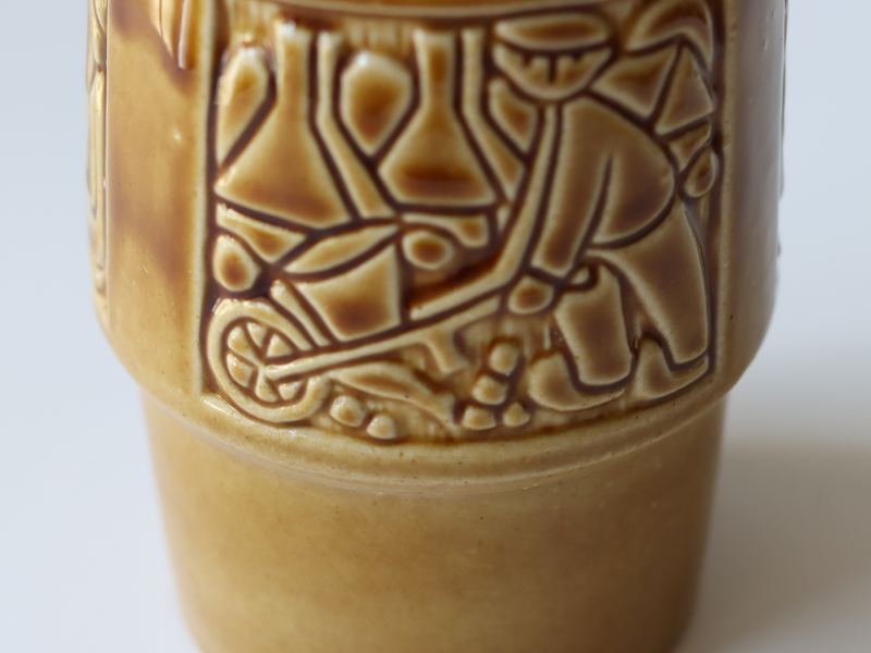 Michael Andersen&son （マイケル・アンダーセン） vase large brown 1765 │ 北欧ヴィンテージ デンマーク 花瓶 陶磁器