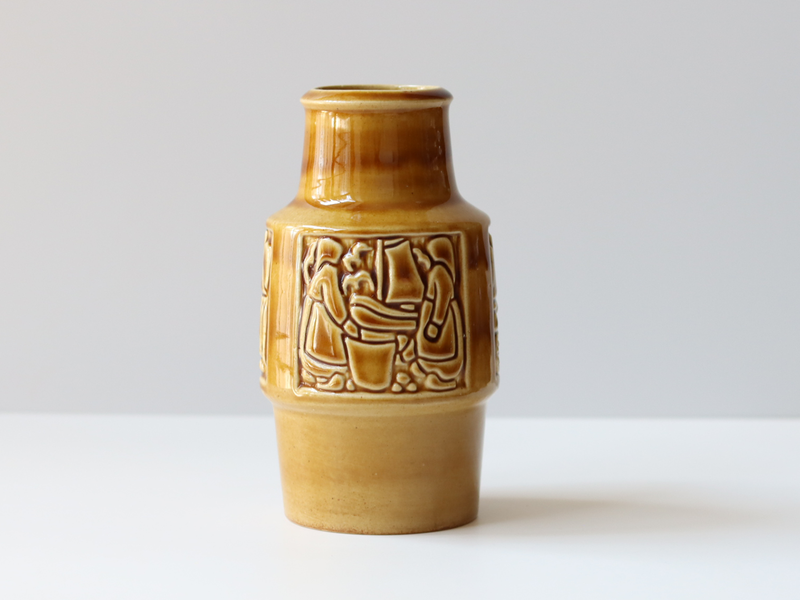 Michael Andersen&son （マイケル・アンダーセン） vase large brown 1765 │ 北欧ヴィンテージ デンマーク 花瓶 陶磁器