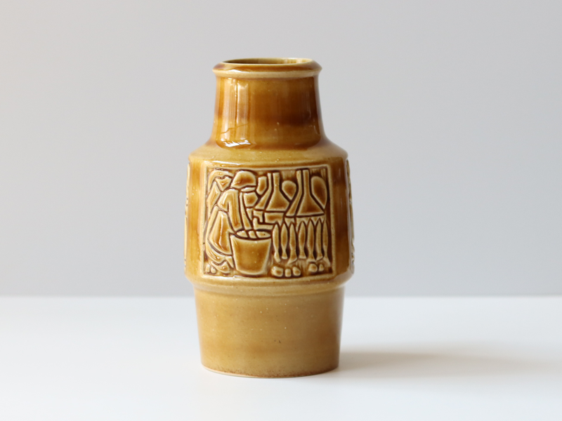 Michael Andersen&son （マイケル・アンダーセン） vase large brown 1765 │ 北欧ヴィンテージ デンマーク 花瓶 陶磁器