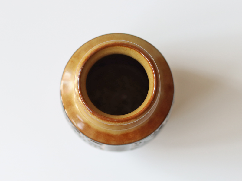 Michael Andersen&son （マイケル・アンダーセン） vase large brown 1801 │ 北欧ヴィンテージ デンマーク 花瓶 陶磁器