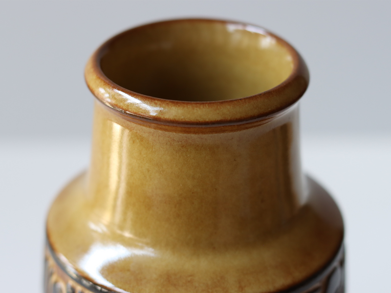 Michael Andersen&son （マイケル・アンダーセン） vase large brown 1801 │ 北欧ヴィンテージ デンマーク 花瓶 陶磁器