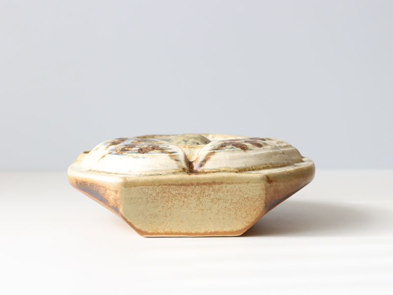 Soholm （スーホルム）  flower relief │ 北欧ヴィンテージ デンマーク オブジェ アート 陶磁器