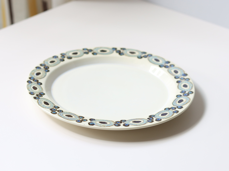 Royal copenhagen （ロイヤルコペンハーゲン） Nucella （ヌセラ）24cm dinner plate blue │ 北欧ヴィンテージ デンマーク 食器 プレート 陶磁器