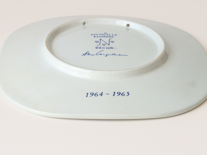 Nymølle（ニモーレ） Arena 飾り皿 / Arne Ungermann ｜ 北欧ヴィンテージ デンマーク