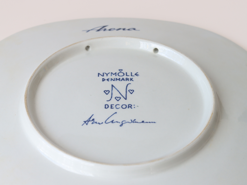 Nymølle（ニモーレ） Arena 飾り皿 / Arne Ungermann ｜ 北欧ヴィンテージ デンマーク