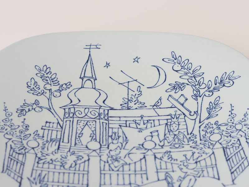 Nymølle（ニモーレ） Arena 飾り皿 / Arne Ungermann ｜ 北欧ヴィンテージ デンマーク