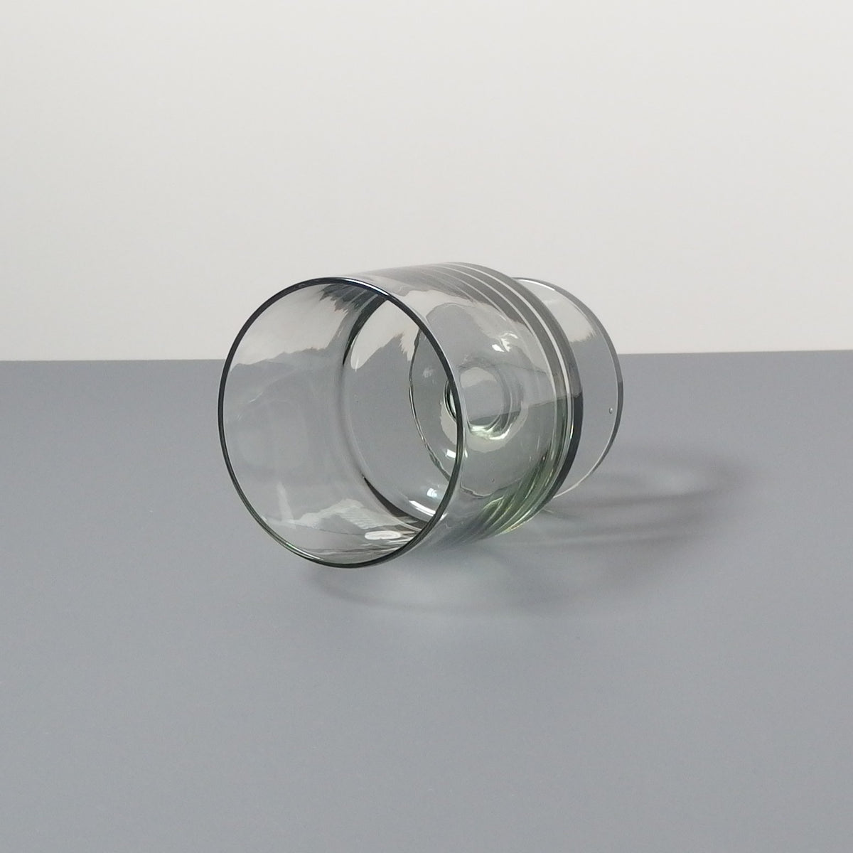 【北欧 デンマーク ヴィンテージ】Holmegaard （ホルムガード） Stub （スタブ） smoke glass