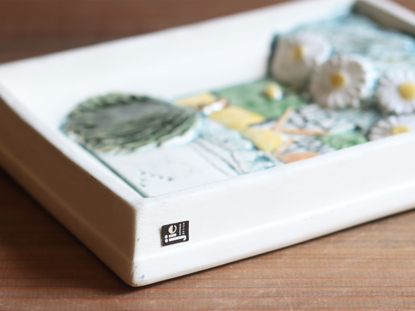 北欧ヴィンテージ】 壁掛けプレート ハウス model.688 Jie Gantofta