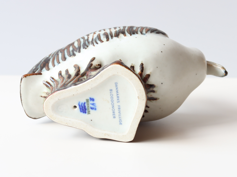 Royal Copenhagen（ロイヤルコペンハーゲン） ペリカン オブジェ / Jeanne Grut ｜ 北欧ヴィンテージ デンマーク