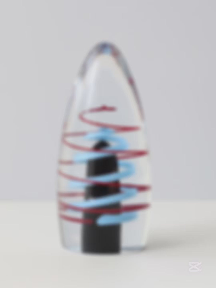 【北欧 スウェーデン ヴィンテージ】Strömbergshyttan （ストロンベリヒュッタン）Erik Höglund（エリック・ホグラン）art glass 1991 172/400