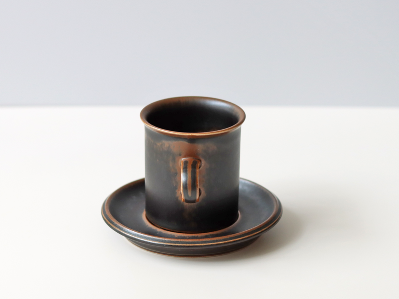 Arabia  （アラビア） Ruska（ルスカ） coffee cup saucer │ 北欧 フィンランド ヴィンテージ コーヒーカップ