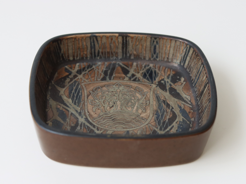 Royal Copenhagen（ロイヤルコペンハーゲン） Baca スモールプレート ｜ 北欧ヴィンテージ デンマーク